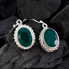 Kennedy Green Dangle Earrings for Everyday Glam