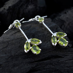 Kennedy Green Dangle Earrings for Chic Style