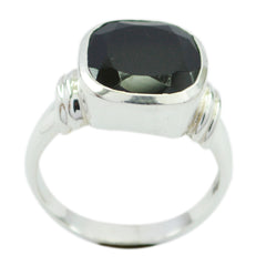 Lakshmi Signet Black Solitaire Ring