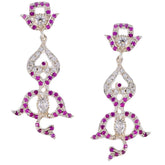 Lakshmi Multicolor Stud Earrings for Everyday Glam Multi CZ multicolor Stud