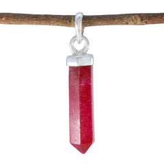 Laura Red Love Pendant - Stunning Gemstone Jewelry Indian Ruby Red Red