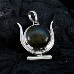 Layla Grey Pendant - Stunning Silver Gemstone Jewelry
