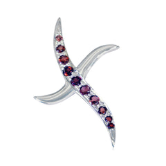 Layla Red Armor Pendant - Stylish Gemstone Jewelry