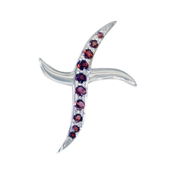 Layla Red Armor Pendant - Stylish Gemstone Jewelry