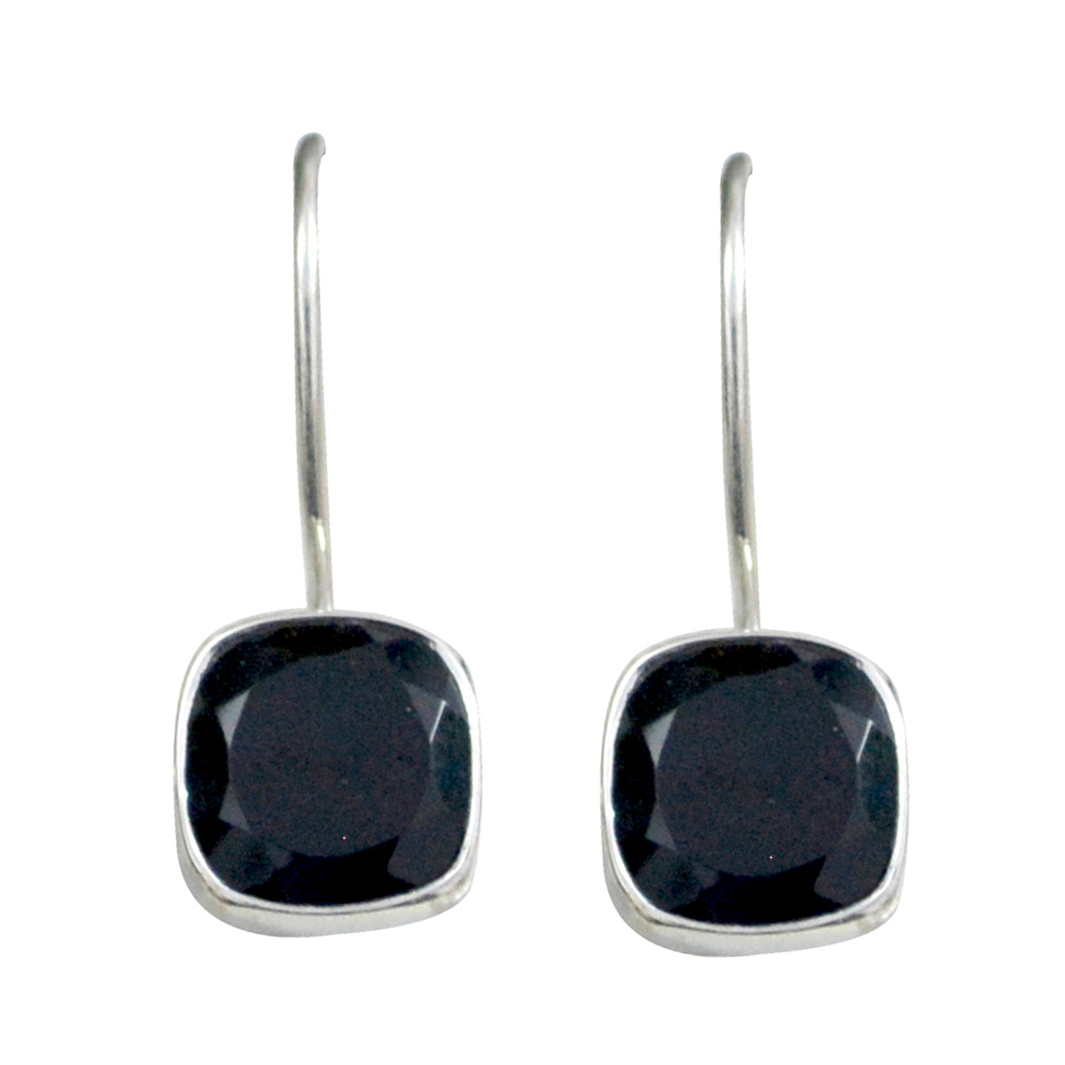 Leah Black Dangle Earrings for Everyday Glam Black Onyx Black Dangle