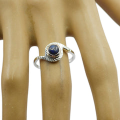 Li Lee Graceful Grey Solitaire Ring