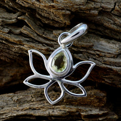 Li Lee Jewelry Online Lotus Pendant in Silver
