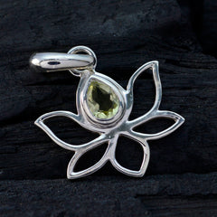 Li Lee Jewelry Online Lotus Pendant in Silver