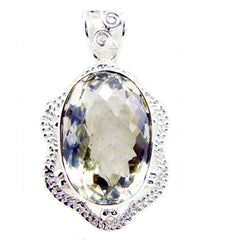 Sofia Light Green Chunky Pendant for Everyday Elegance Green Amethyst Light Green Light Green