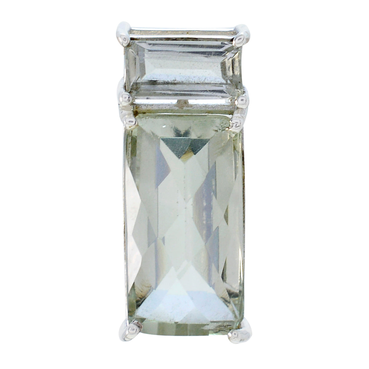 Chen Light Green Gemstone Pendant for Everyday Elegance Green Amethyst Light Green Light Green