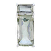 Chen Light Green Gemstone Pendant for Everyday Elegance Green Amethyst Light Green Light Green