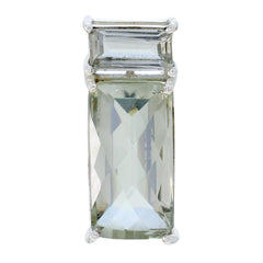 Chen Light Green Gemstone Pendant for Everyday Elegance Green Amethyst Light Green Light Green