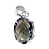 Sara Light Green Gemstone Pendant for Everyday Glam Green Amethyst Light Green Light Green