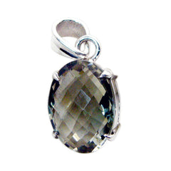 Sara Light Green Gemstone Pendant for Everyday Glam Green Amethyst Light Green Light Green