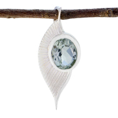 Isla Light Green Gemstone Pendant - Elegant Fashion Jewelry Green Amethyst Light Green Light Green