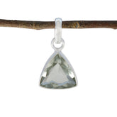 Teresa Light Green Graceful Dainty Pendant Green Amethyst Light Green Light Green