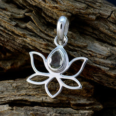 Hye-jin Light Green Pendant Jewelry - Lotus Design