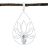 Emilia Light Green Pendant Necklace for Everyday Glam Green Amethyst Light Green Light Green