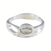 Ayaka Light Green Statement Jewelry Ring Green Amethyst Green