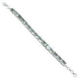 Hannah Light Green Tennis Bracelet for Everyday Glam Green Amethyst Green