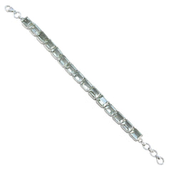 Hannah Light Green Tennis Bracelet for Everyday Glam Green Amethyst Green