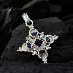 Lili Blue Cocktail Pendant - Colorful Gemstone Jewelry