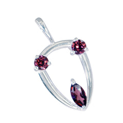 Lili Red Bubble Pendant - Stunning Gemstone Jewelry