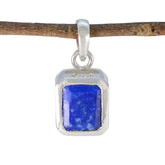 Lucia Blue Wedding Pendant - Elegant Gemstone Jewelry Lapis Lazuli Blue Blue