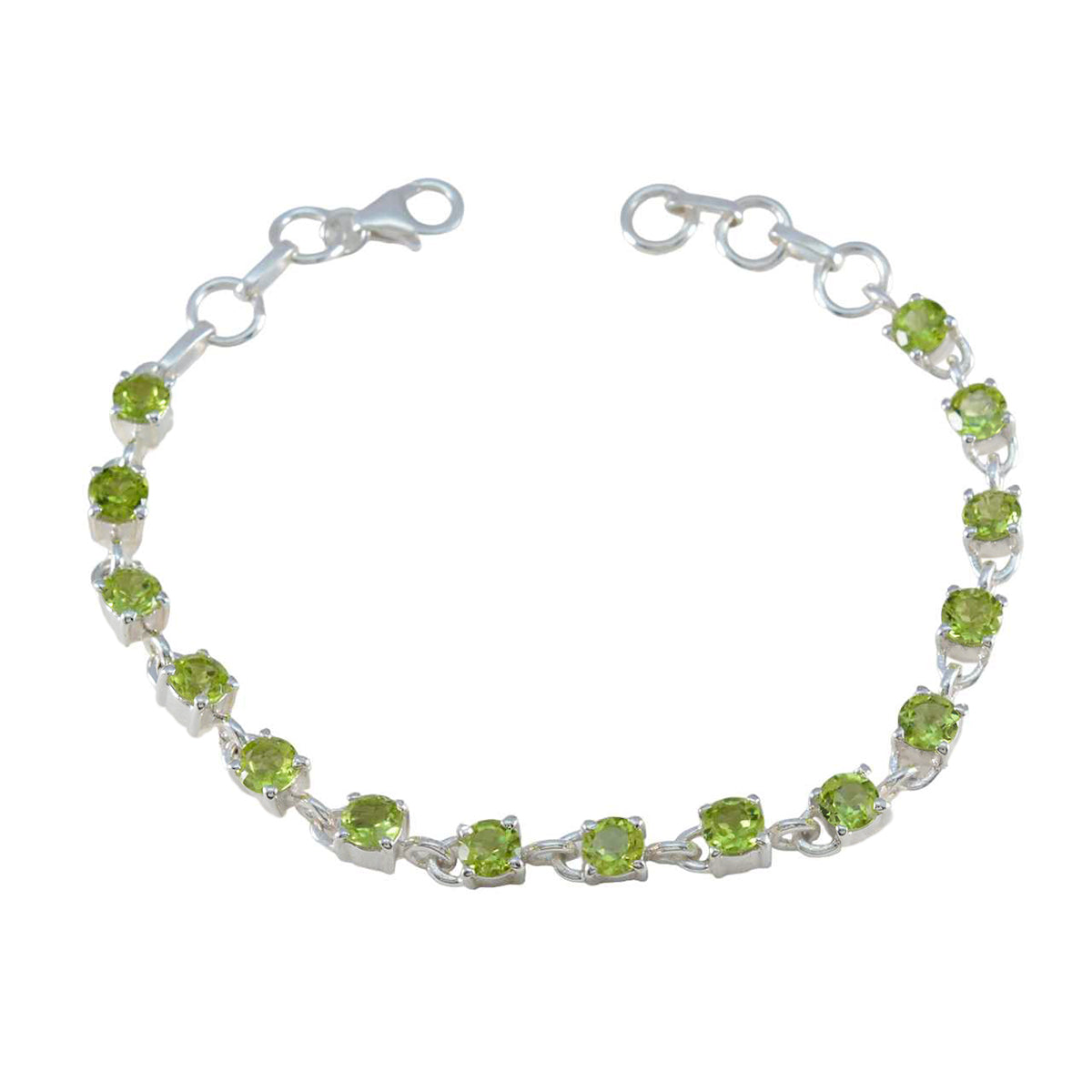 Lucia Featherlight Green Bracelet for Any Occasion Peridot Green