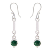 Lucy Green Dangle Earrings for Everyday Glam Malachite Green Dangle