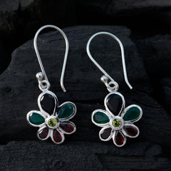 Luna Multicolor Dangle Earrings for Vibrant Style