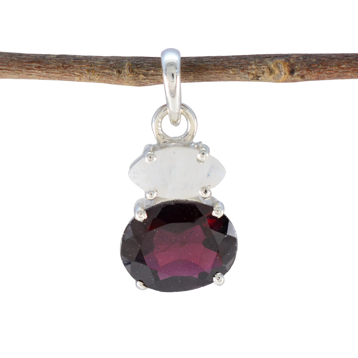 Zoey Luxurious Multicolor Pendant with Gemstone Accent Multi Stone multicolor Multicolor