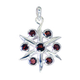 Lucia Luxurious Red Pendant Jewelry for Every Occasion Garnet Red Red