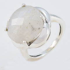 Abigail Luxurious White Solitaire Ring