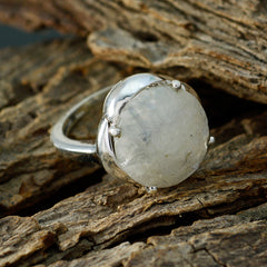 Abigail Luxurious White Solitaire Ring