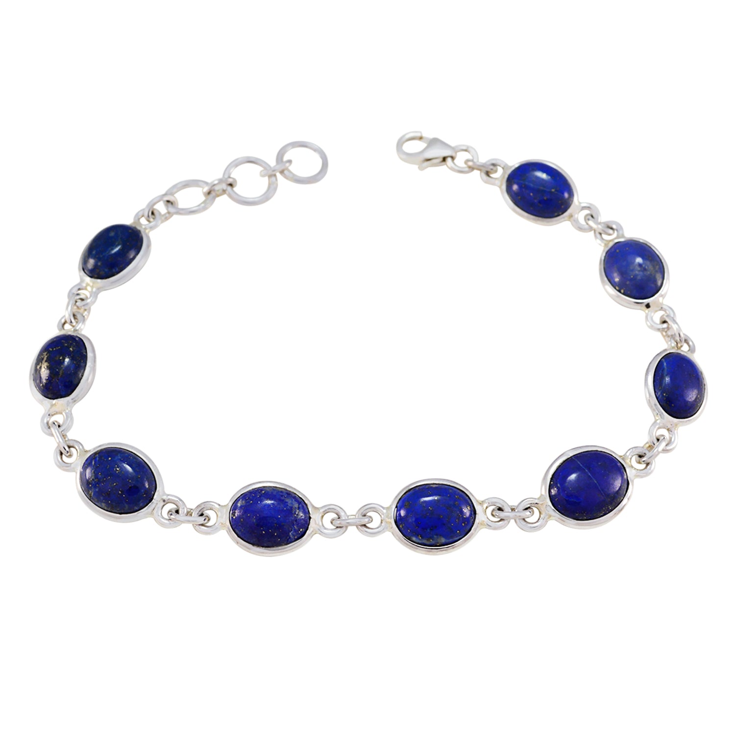Ava Luxury Blue Gemstone Bracelet for Everyday Glam Lapis Lazuli Blue