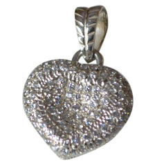 Mia Luxury Featherlight Heart Pendant Sparkling Design