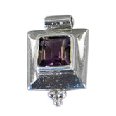 Mariana Purple Valentine Pendant - Elegant Gemstone Jewelry Amethyst Purple Purple