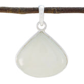 Mariana White Cocktail Tiny Pendant Rainbow Moonstone White White