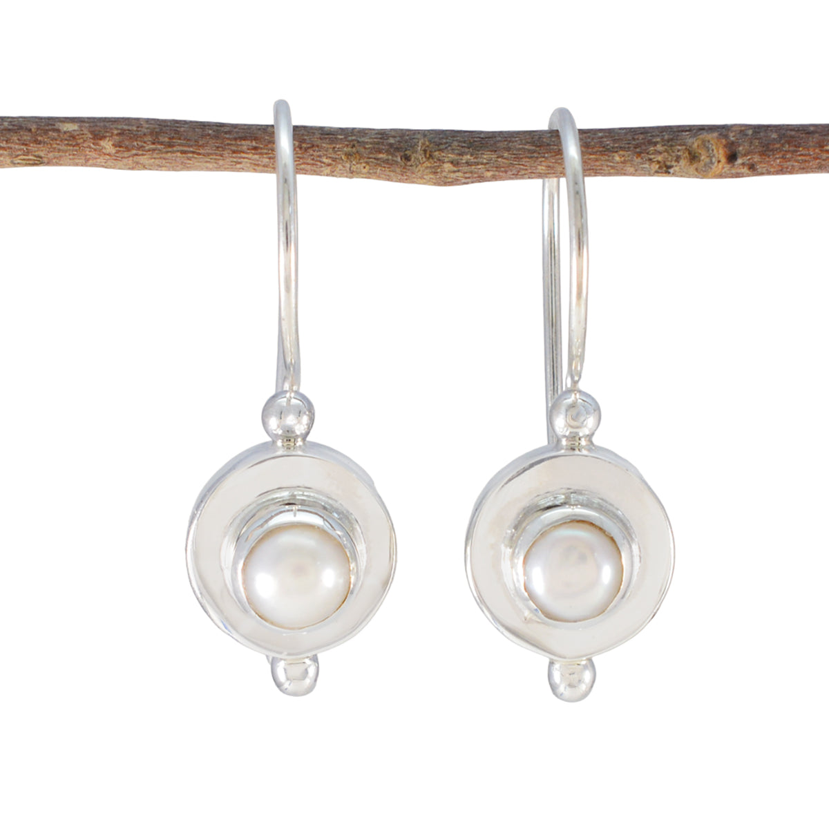 Mariana White Dangle Earrings for Stylish Looks Pearl White Dangle