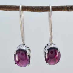 Marie Red Dangle Earrings for Colorful Elegance