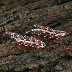 Mathilde Red Stud Earrings for Stylish Everyday Wear