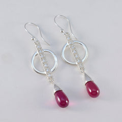 Mei Red Dangle Earrings for Everyday Glam