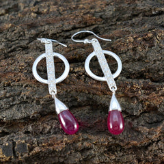 Mei Red Dangle Earrings for Everyday Glam