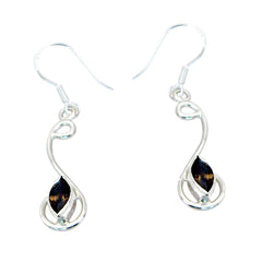 Micaela Brown Dangle Earrings for Stylish Looks