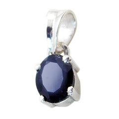 Milagros Blue Pendant - Elegant Gemstone Jewelry