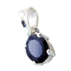 Milagros Blue Pendant - Elegant Gemstone Jewelry