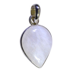 Milagros White Pendant - Elegant Gemstone Jewelry