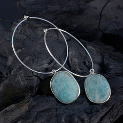 Pilar Minimal Blue Dangle Earrings for Everyday Style