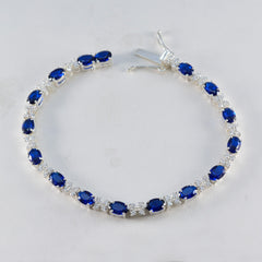 Autumn Promotion Minimal Blue Tennis Bracelet